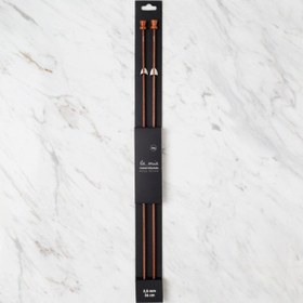 Resim La Mia Rosewood 2.5 mm 36 cm Ahşap Örgü Şişi 