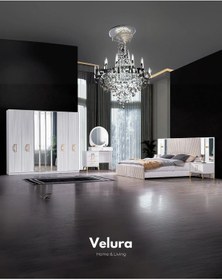 Resim Rio Gold Yatak Odası Takımı Dolap + Şifonyer + Komodin + Karyola 