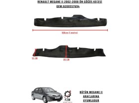 Resim FZW Renault Megane Iı Motor Ön Üst Göğüs Izolasyon Keçesi (8200499530)(8200557694) 