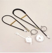 Resim Iveco Stralis 460 2002-2019 504040989 İçin Sol Kapı Cam Kriko Set 