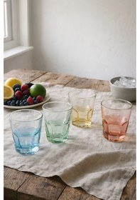 Resim Rakle Haze 4'lü Su Bardağı Seti 350 Cc Renkli 