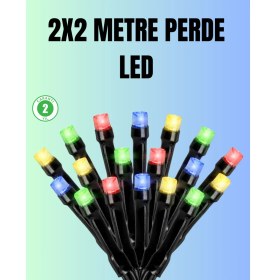 Resim Su Geçirmez Pil Çalışan LED Perde Işık – Iç ve Dış Mekan 