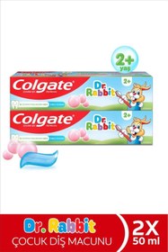 Resim Colgate Dr. Rabbit Bubblegum 50ml Çocuk Diş Macunu x2 
