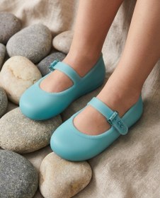 Resim Mini Melissa Soft Ballerina Turkuaz Kız Bebek & Çocuk Babeti | 22-30 Numara | Melflex® Vegan | İkonik Kokulu - 2 