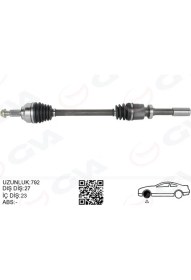 Resim Gva 4419044 - Komple Aks Sag On Renault Laguna Iı Bg0/1 1.6i 16V M-T Jh3 01-07 