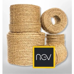 Resim Nev Hasır Ip 3mm 500 Metre (Jüt Halat Kendir Doğal Ip) 