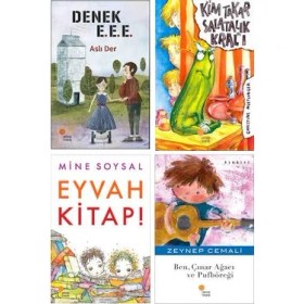 Resim 8+ Yaş Okunması Gerekenler Seti / Denek E. E. E. - Kim Takar Salatalık Kralı - Eyvah Kitap - Ben, Çınar Ağacı ve Pufböreği 