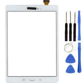 Resim Samsung Galaxy Tab A 9.7 Sm-t550 Uyumlu Dokunmatik Beyaz + Tamir Seti 