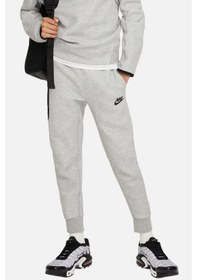 Resim Nike Sportswear Tech Fleece Kids Pant Gray Çocuk Fermuar Cepli Eşofman Altı Gri Gri 