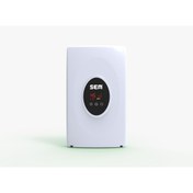 Resim SEM Tulpar12000 Watt Merkezi Sistem Ve Güneş Su Isıtma Sistemine Uyumlu Monofaze Şofben Dijital Ekran 