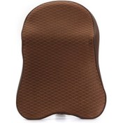 Resim Mufunye Çok Fonksiyonlu Nefes Alabilir Hafızalı Köpük Araba Baş-boyun-sırt Destekli Masajlı Koltuk Yastığı İç Aksam 