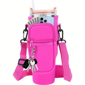 Resim EFEARMS Quencher Çanta Seti Telefon Cepli Koyu Pembe 