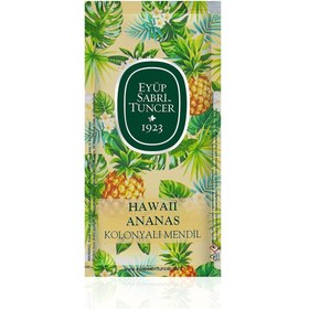Resim Eyüp Sabri Tuncer Hawaii Ananas Kolonyalı Mendil 150'li (Küçük Boy) 