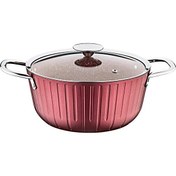 Resim OMS Collection Colonna 20 CM Granit Derin Tencere Bordo 
