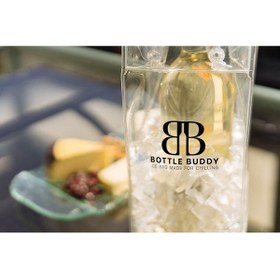 Resim Bottle Buddy Ice Bag - Taşınabilir Şişe/Şarap Soğutucu Buz Çantası 