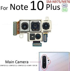 Resim Samsung Galaxy NOTE 10 PLUS Arka Kamera (Orijinal) 