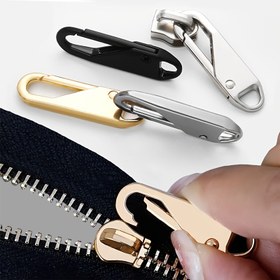 Resim 4/8 adet fermuar değiştirilebilir başlıklı çıkarılabilir fermuar çekmece TAB tamir kiti, Valiz için fermuar takviyesi, Çanta bot cüzdan mont 