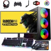 Resim I5 10400F 16GB 120GB SSD 1TB HDD 6GB GTX1660S 24" Monitörlü (Gaming SET) Rogame