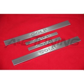Resim Volkswagen Golf 5 Krom Kapı Eşiği Tk 2005-2009 Paslanmaz Çelik N11.584 