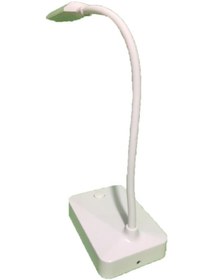 Resim abnturk 9smd Esnek Katlanabilir Led Masa Lambası Şarjlı Kitap Okuma Klavye Aydınlatma Portatif Masa Lambası 