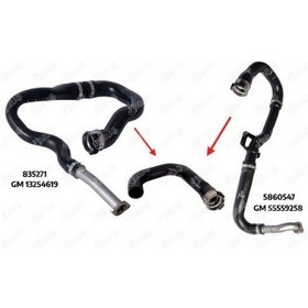 Resim IBRAS 21345 IBRAS TURBO HORTUMU PLASTİK PARÇA HARİÇ CORSA D 1.3 C 