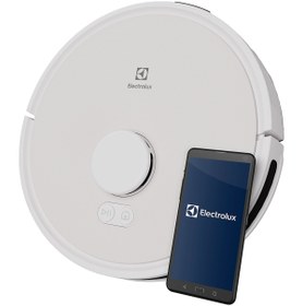 Resim Electrolux İstasyonlu, güzel temizlik sağlayan robot süpürge 