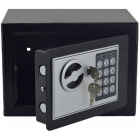 Resim Elektronik Şifreli Ve Kilitli Çelik Kutu Kasa 23X17 