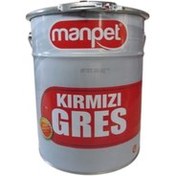 Resim Manpet Kırmızı Gres 14Kg 