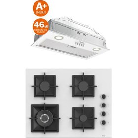 Resim Ferre Mega Plus Serisi SC406 + D051-SA 2'li Cam Ankastre Set 