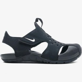 Resim Nike Sunray Protect 2 Çocuk Siyah Sandalet(Dar Kalıp) Nike