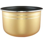 Resim Shineyee Altın Renkli, Kalın Alüminyum Allüvyum, Anti-yapışkan, Ev Çamaşırları İçin Evrensel, 2l Kapasiteli Pirinç Kazanı Fincanı 
