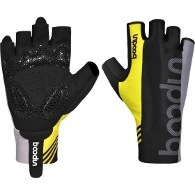 Resim Boodun Profesyonel Bisiklet Eldiveni Sarı M 