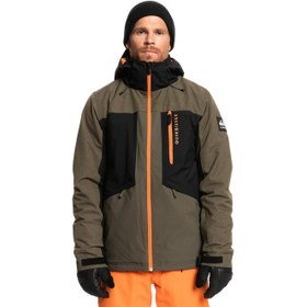 Resim Quiksilver Dawson Erkek Yeşil Snowboard Ceketi 
