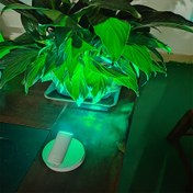 Resim 1 adet İç Mekan LED Spot Işık, Renk Değiştiren Ayarlanabilir USB Arayüzü, USB Lambası, Ayarlanabilir Resim Işığı ve Bitki Görüntüsü ve Sanat Duvar Aplikasyonu için Fokus Işığı, Uzayınızı Dekorasyon Yapmak İçin 