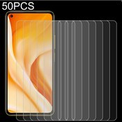 Resim Xiaomi Mi 11 Lite 5g İçin 50 Adet 0.26mm 9h 2.5d Temperli Cam Filmi 