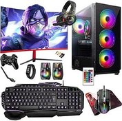 Resim Turbox Tx5289 i5 9400F 16GB Ram 512GB SSD 8GB RX580 27 inç 100Hz Curved Oyuncu Masaüstü Bilgisayarı 