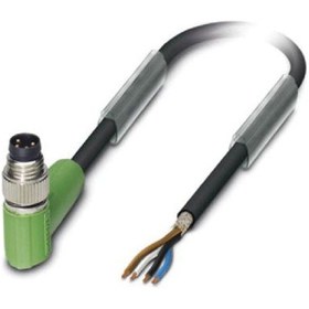 Resim Phoenix Sac-4p-5.0-pur/m8mrsh ,açı/m8-4p/erkek Pur-5mt Blendajlı Sensör Kablo 