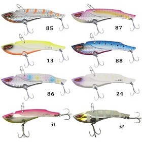 Resim Kendo Lv Gantetsu Vib 70s 74mm 22gr Metal Vibrasyon Jig Yem 