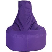 Resim Armut Koltuk Büyük Boy Mor İmperteks 85 75 30 Cm 