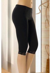 Resim Anıt Diz Altı Tayt 3254 Beyaz 