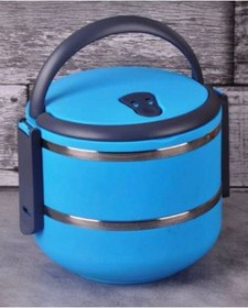 Resim Ensa Shop 2 Katlı Sızdırmaz Yemek Termosu Sefer Tası Saklama 