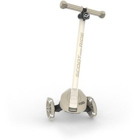 Resim Scoot and Ride Highwaykick 3S Çocuk Scooterı, Ash - LED Tekerlekli, Katlanabilir ve Ayarlanabilir 