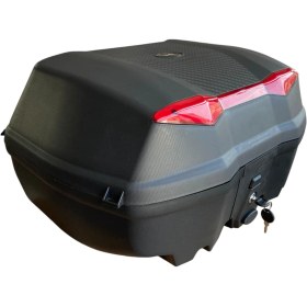 Resim Bike Sky Tien 52 Lt Motosiklet Arka Çanta Siyah 