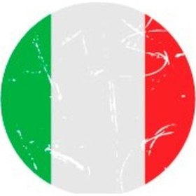 Resim Bay Etiket Cfl5 Yuvarlak Kesim Italya B. Sticker 