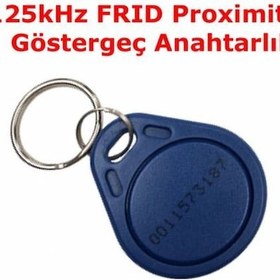 Resim Rfıd Manyetik Anahtarlık Proximity Anahtarlık Göstergeç 10 Adet 