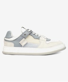 Resim Greyder Kadın Beyaz Mavi Hakiki Deri Sneaker Ayakkabı 4Y2SA33290 
