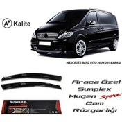 Resim Mercedes Vito Cam Rüzgarlığı Mugen Tip Sunplex 2Li 2004 Sonrası 