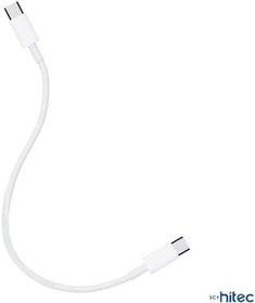 Resim ScHitec 6A 100W Type-C to Type-C 25cm Süper Hızlı Data ve Şarj Kablosu 