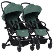 Resim Connect³ İkiz Bebek Arabası / Black - Olive Black - Olive 