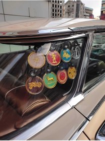 Resim SS Oto Etiketçilere Özel Oto Resimlik Vantuzlu(YONCA YAPRAĞI) 